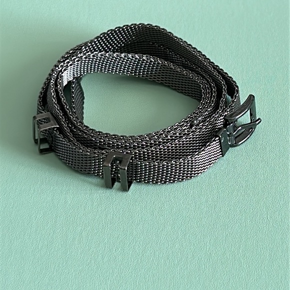Helmet Lang Inspired Metal Chain Skinny Belt - Picture 10 of 11
